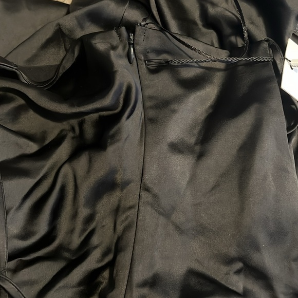 Jason Wu Black Strappy Slip Dress w/ Ruched Front - NWOT - Picture 7 of 7